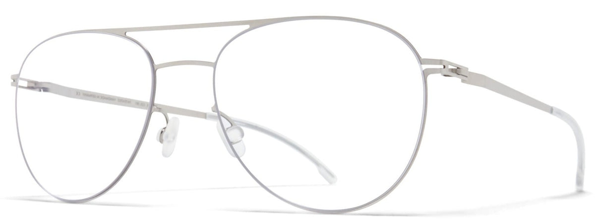 Alexander Daas - Mykita Niken Eyeglasses - Shiny Silver - Side View