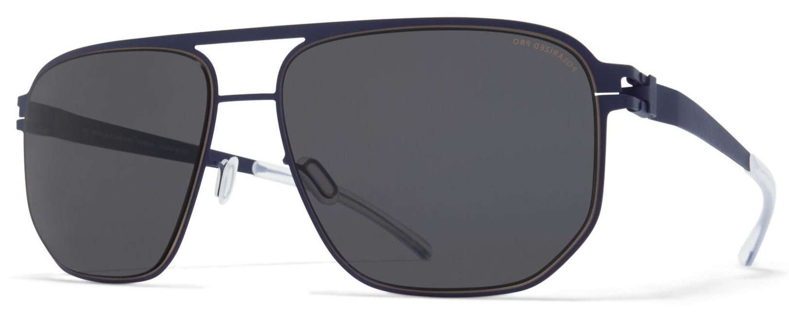 Alexander Daas - Mykita Perry Sunglasses - Indigo & Dark Grey - Side View