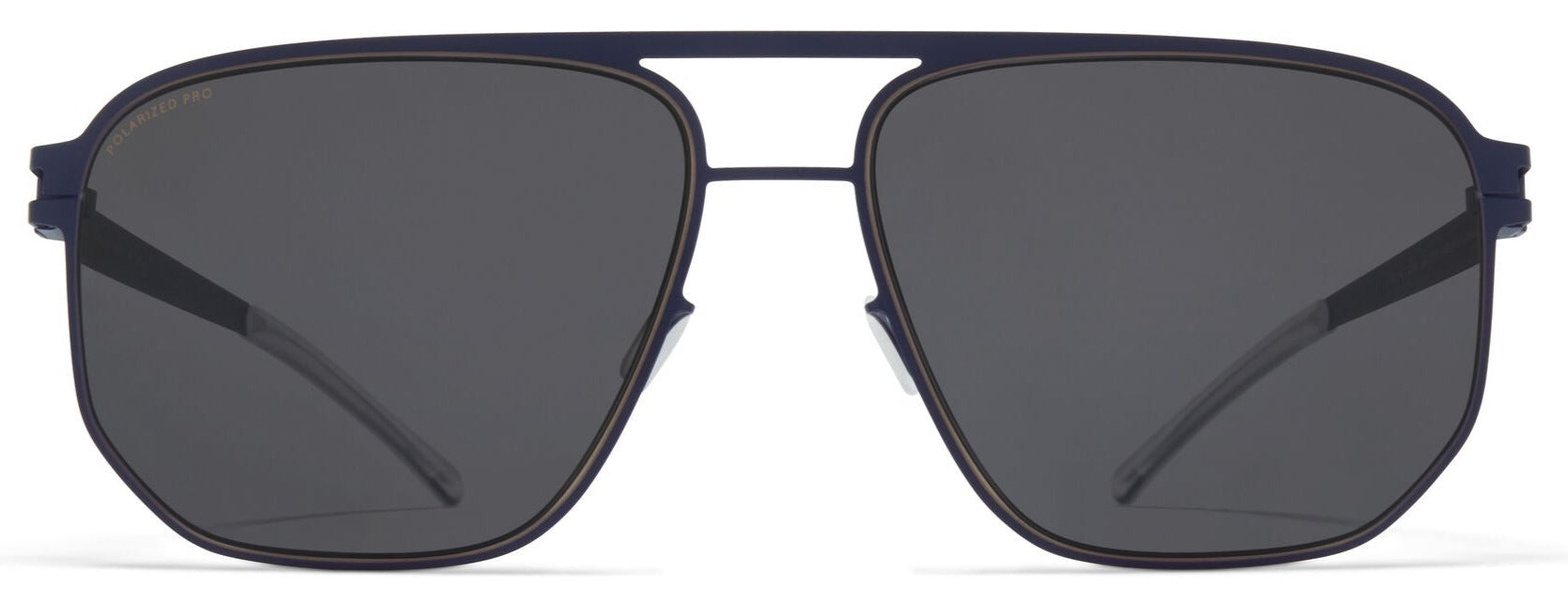 Alexander Daas - Mykita Perry Sunglasses - Indigo & Dark Sand - Front View