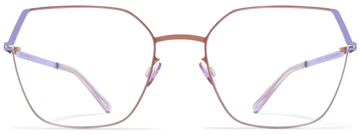 Alexander Daas - Mykita Stine Eyeglasses - Purple Bronze &amp; Iris Lilac - Front View