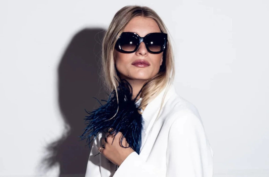 Alexander Daas - Natalie Blanc Zaza Sunglasses - On Model