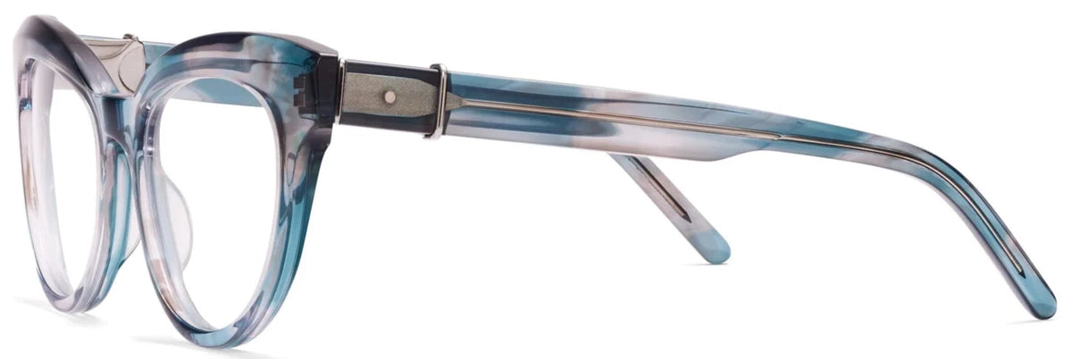 Alexander Daas - Robert Marc 1036 Eyeglasses - Teal Haze - Side View