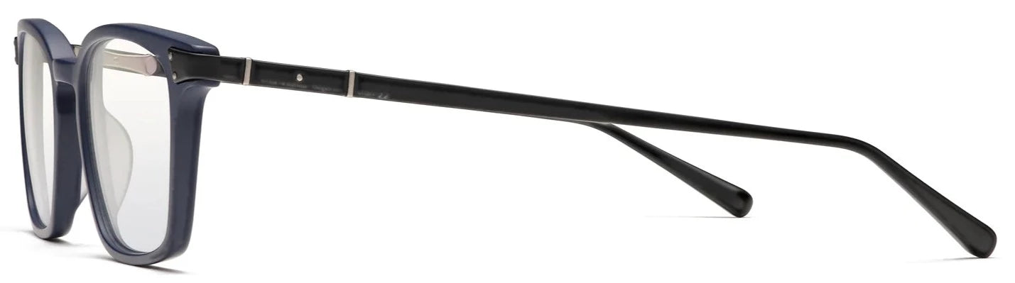 Alexander Daas - Robert Marc 2015 Eyeglasses - Matte Blue - Side View