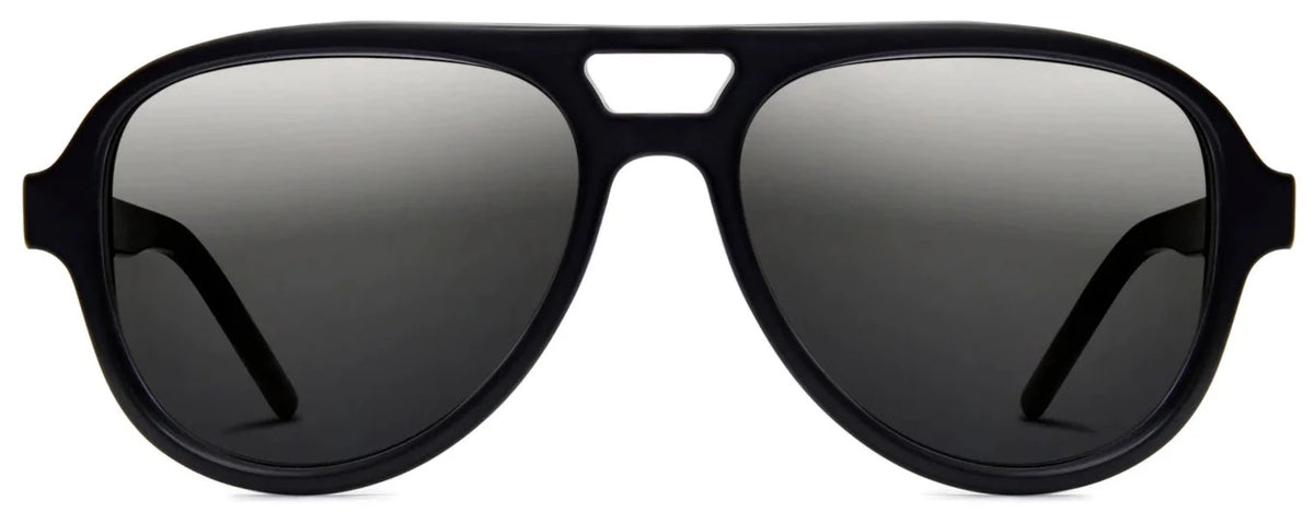 Alexander Daas - Robert Marc 5040 Sunglasses - Matte Black - Front View