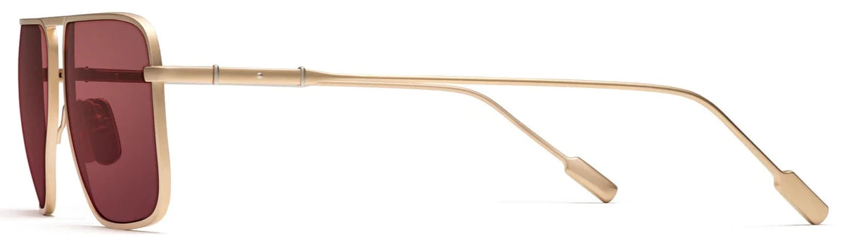 Alexander Daas - Robert Marc Series 7: 7006 Sunglasses - Matte Gold - Side View