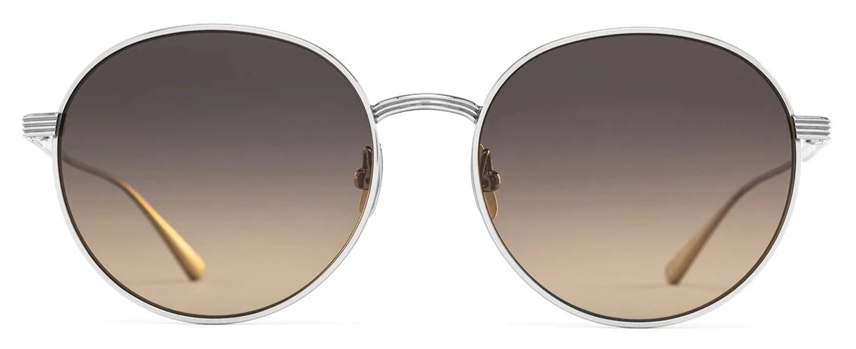 Alexander Daas - SALT Optics A'maree's Trois Sunglasses - Traditional Silver - Front View