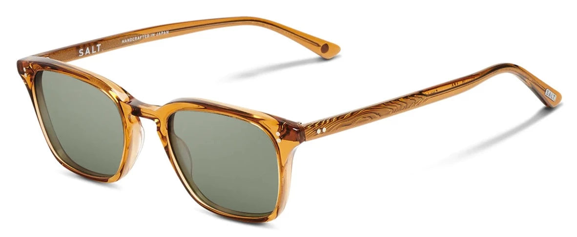 Alexander Daas - SALT Optics Fuller Sunglasses - Whiskey - Side View