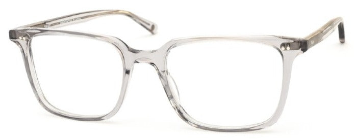 Alexander Daas - SALT Optics Gerry 50 Eyeglasses - Smoke Grey - Side View