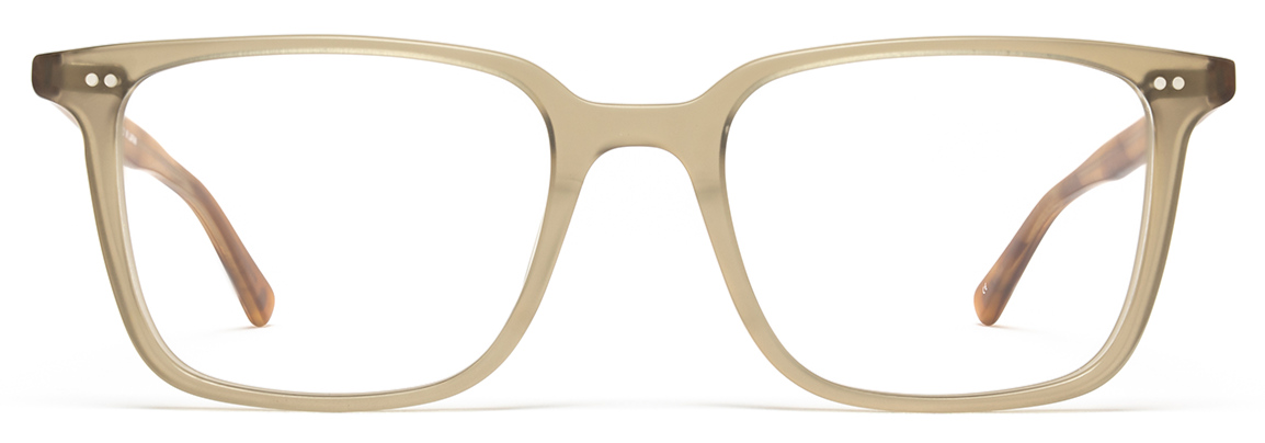 Alexander Daas - SALT Optics Gerry 53 Eyeglasses- Matte Tea &amp; Sienna - Front View