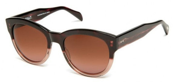 Alexander Daas - SALT Optics Hayley Sunglasses - Violet Rose Gradient - Side View