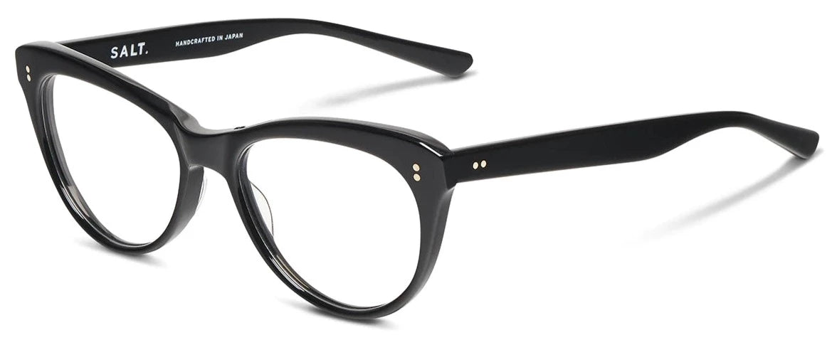 Alexander Daas - SALT Optics Hillier Eyeglasses - Black - Side View