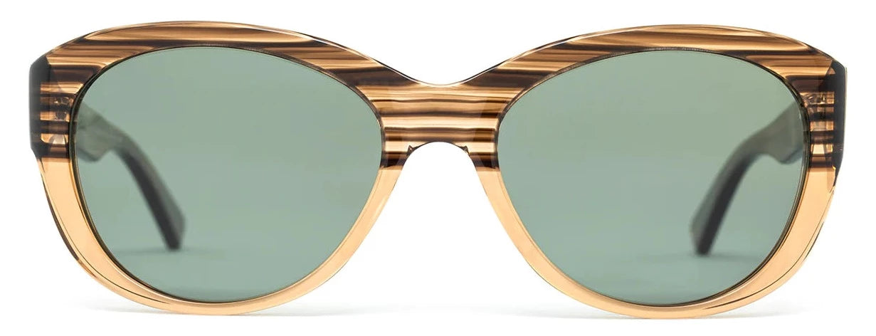 Alexander Daas - SALT Optics Iris Sunglasses - Brownstone - Front View