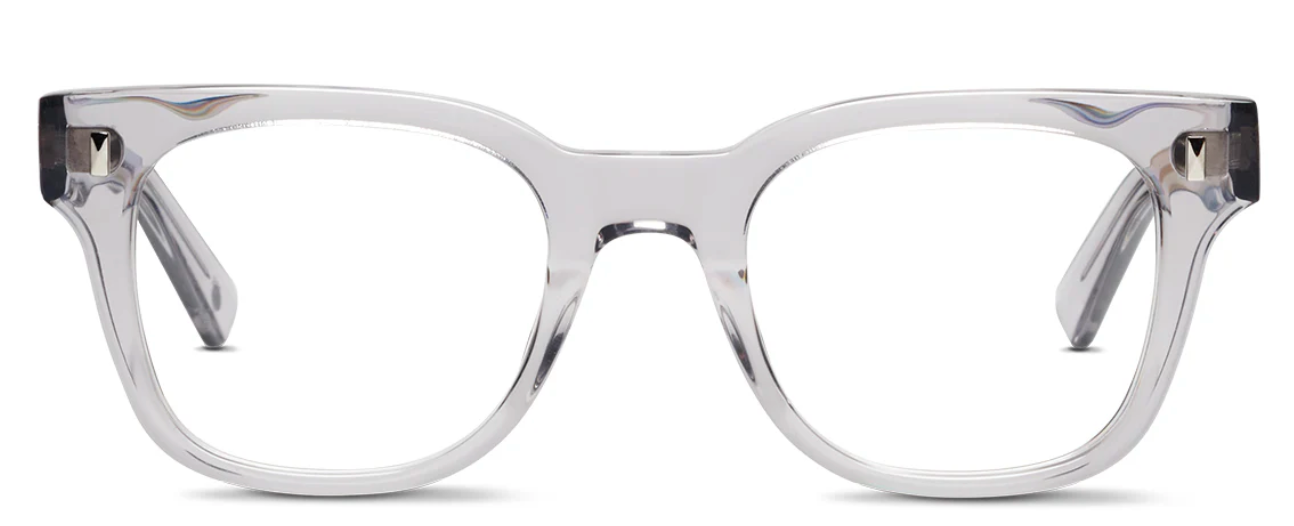 Alexander Daas - SALT Optics Jennings Eyeglasses - Smoke Grey - Front View