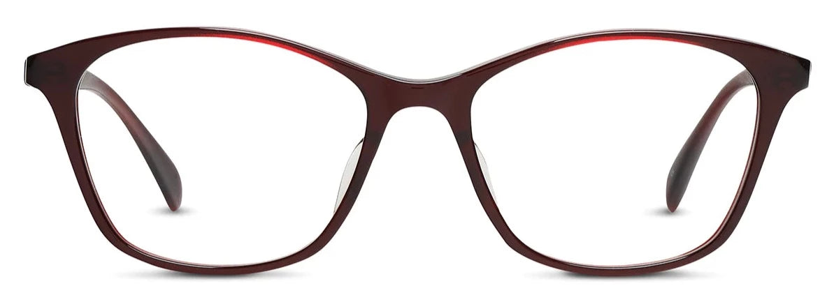 Alexander Daas - SALT Optics June Eyeglasses - Redwood - Front View