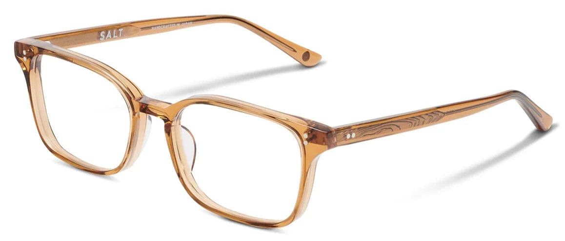 Alexander Daas - SALT Optics Livingston 53 Eyeglasses - Whiskey - Side View
