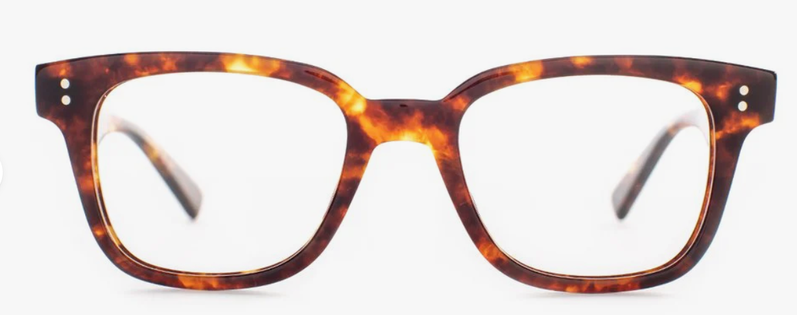Alexander Daas - SALT Optics Max Eyeglasses - Toasted Toffee - Front View