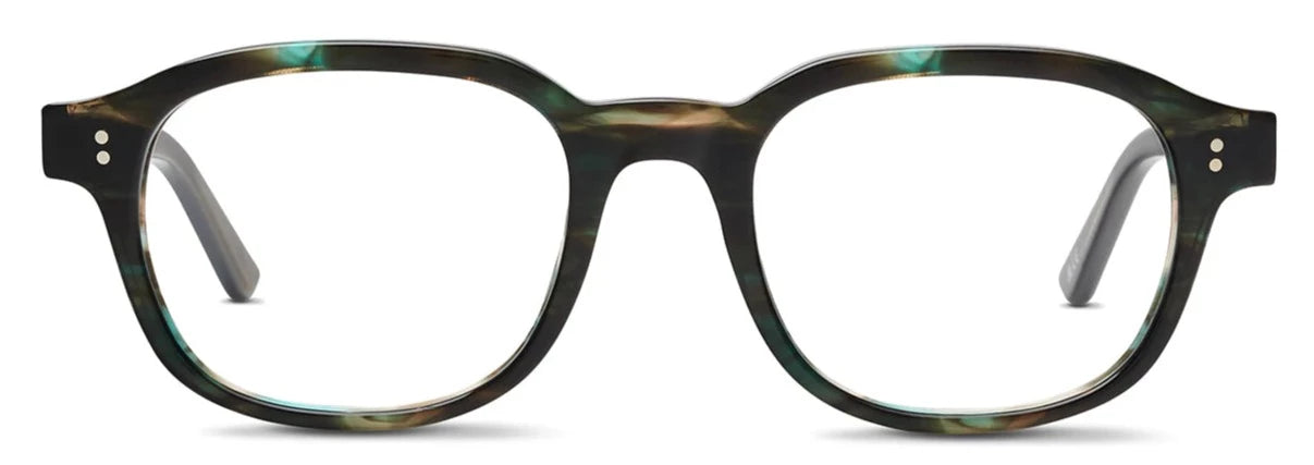 Alexander Daas - SALT Optics Mayer Eyeglasses - Glacier - Front View