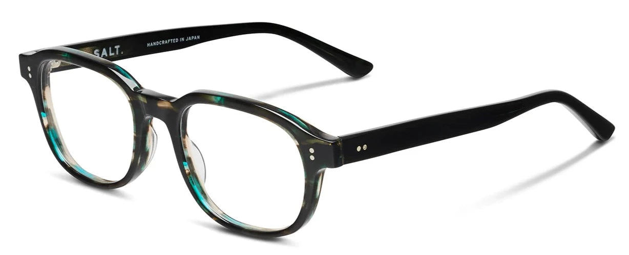 Alexander Daas - SALT Optics Mayer Eyeglasses - Glacier - Side View