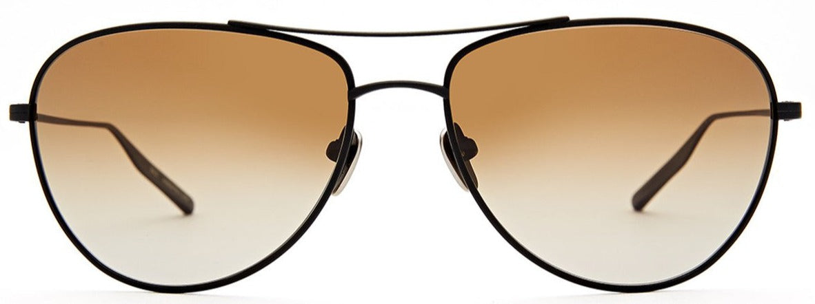 Alexander Daas - SALT Optics Pratt Sunglasses - Black Sand/Polarized Ashland Gardient - Front View