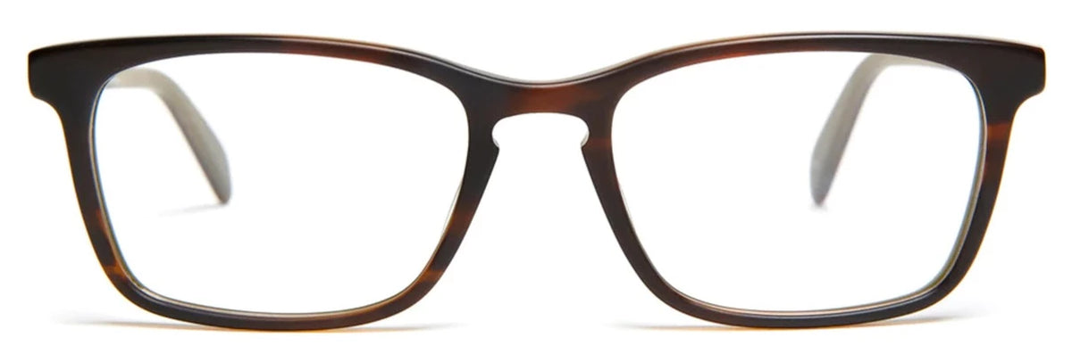 Alexander Daas - SALT Optics Reid Eyeglasses - Matte Tweed Moss - Front View