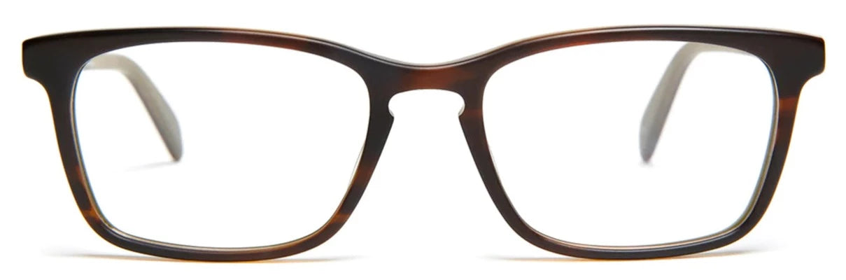 Alexander Daas - SALT Optics Reid Eyeglasses - Matte Tweed Moss - Front View