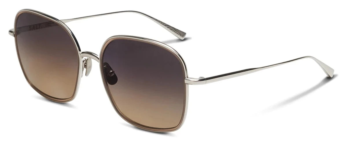 Alexander Daas - SALT Optics Rhine Sunglasses - Traditional Silver - Side View