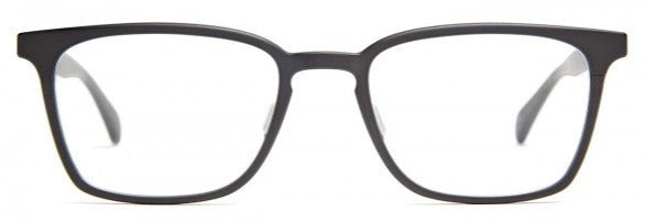 Alexander Daas - SALT Optics Ron Eyeglasses - Matte Dark Gun Metal - Front View