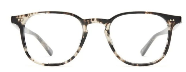 Alexander Daas - SALT Optics TY Eyeglasses - Bleached Out Gray - Front View