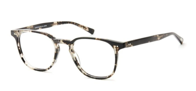 Alexander Daas - SALT Optics TY Eyeglasses - Bleached Out Gray - Side View