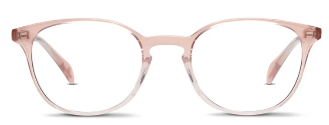 Alexander Daas - SALT Optics Tiffany Eyeglasses - Rose Fog - Front View