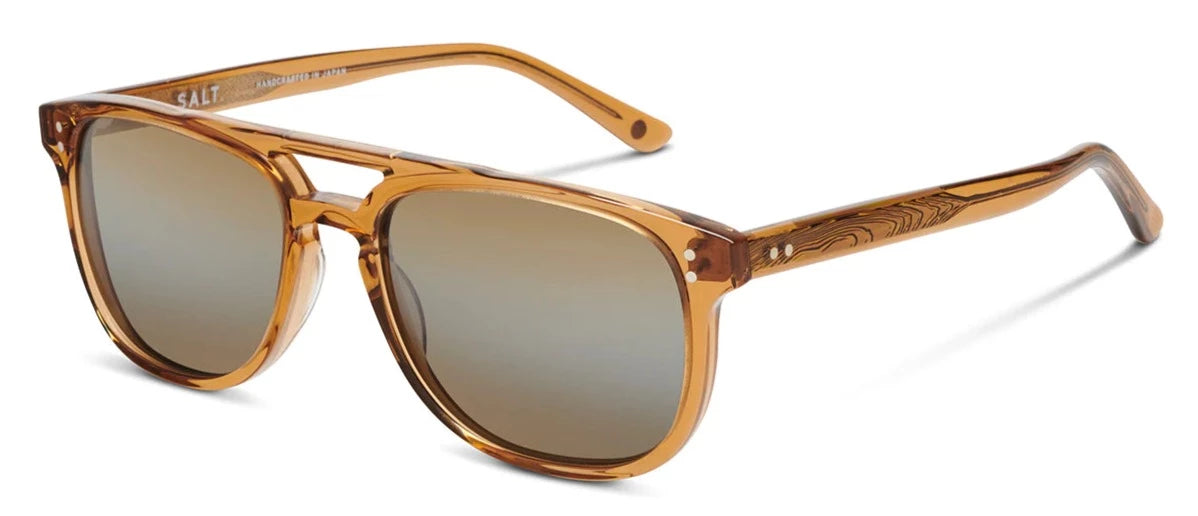 Alexander Daas - SALT Optics Ventura Sunglasses - Whiskey - Side View