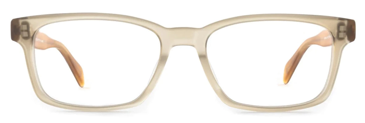 Alexander Daas - SALT Optics Walter Eyeglasses - Matte Tea &amp; Sienna - Front View