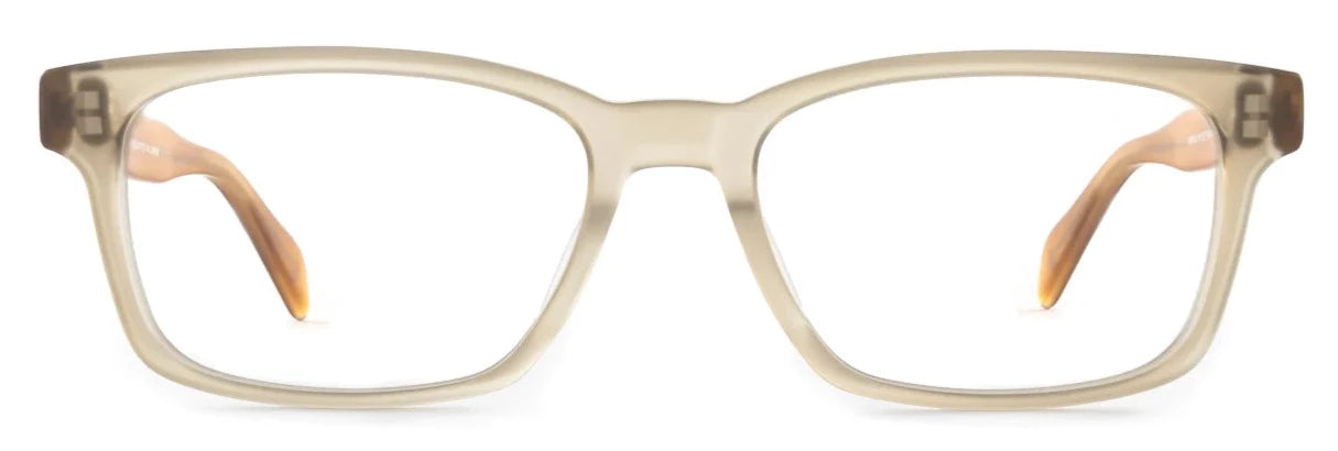 Alexander Daas - SALT Optics Walter Eyeglasses - Matte Tea & Sienna - Front View