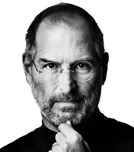 Alexander Daas - Steve Jobs wearing Lunor Classic Rund Eyeglasses