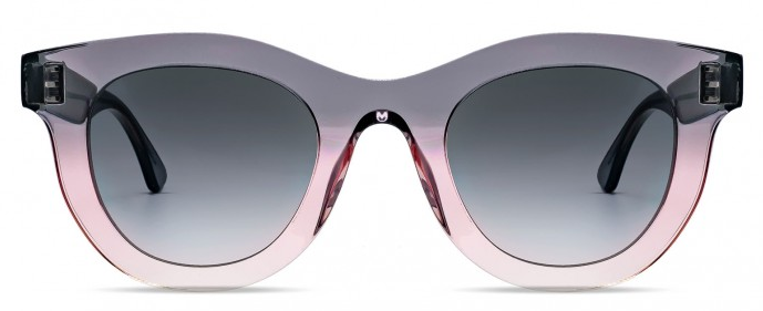 Alexander Daas - Thierry Lasry Consistency 764 Sunglasses - Grey & Rose - Front View