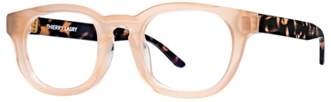Alexander Daas - Thierry Lasry Dystopy Eyeglasses - Milky Pink - Side View