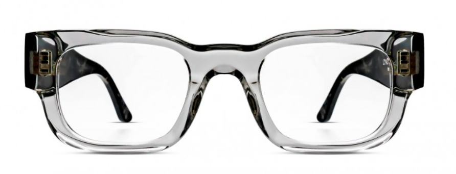 Alexander Daas - Thierry Lasry Loyalty 850 Translucent Grey Eyeglasses - Front View
