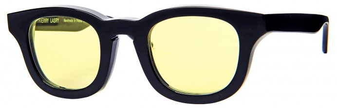 Alexander Daas - Thierry Lasry Monopoly Sunglasses - Black & Yellow - Side View