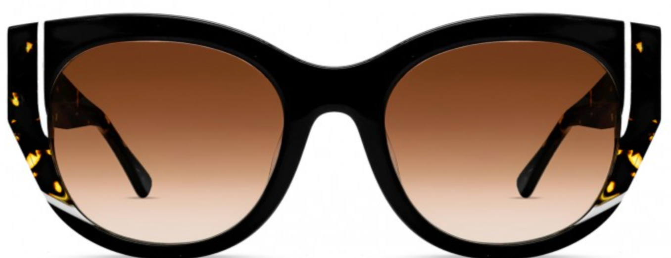 Alexander Daas - Thierry Lasry Notslutty Sunglasses - Black - Front View