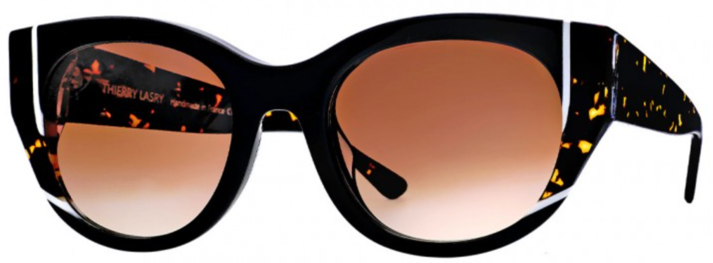 Alexander Daas - Thierry Lasry Notslutty Sunglasses - Black - Side View