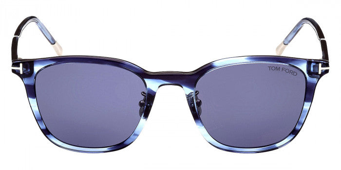 Alexander Daas - Tom Ford FT0956-D Sunglasses - Blue Stripe-Blue - Front View