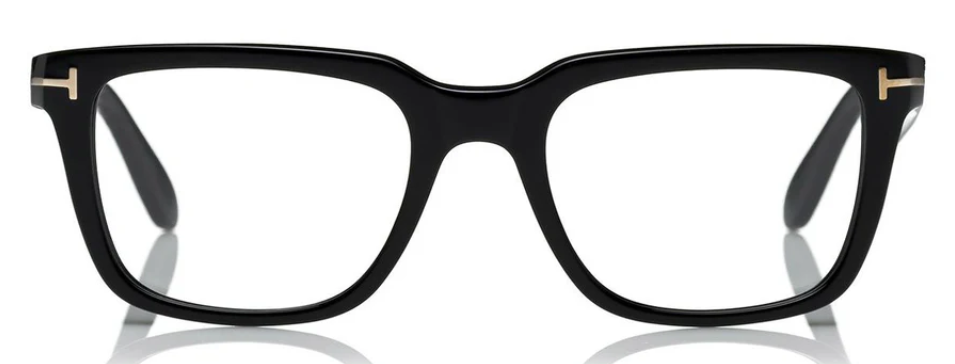 Alexander Daas - Tom Ford FT5304 Eyeglasses - Black - Front View