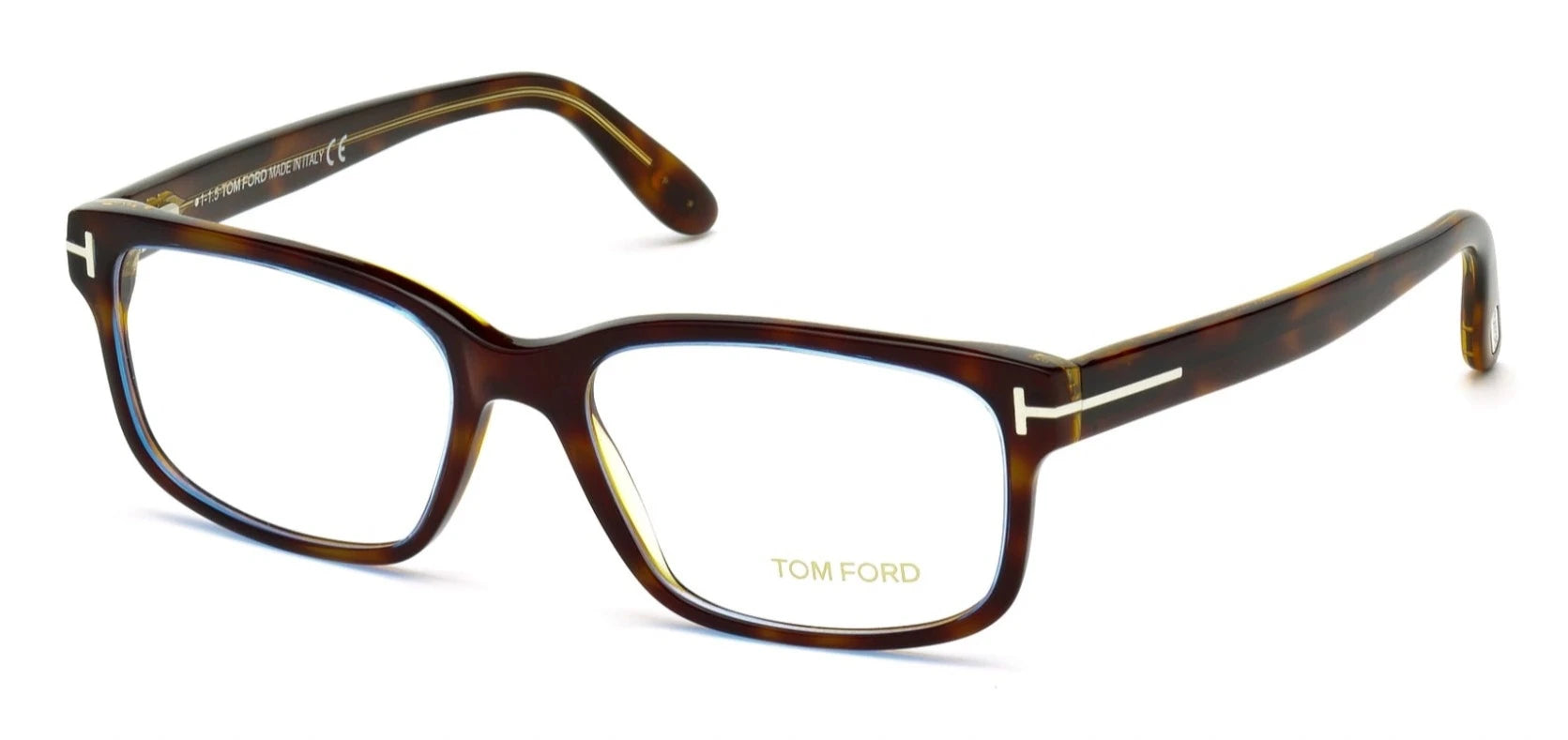 Alexander Daas - Tom Ford FT5313 Eyeglasses - Colored Havana - Side View