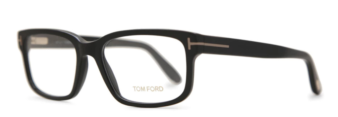 Alexander Daas - Tom Ford FT5313 Eyeglasses - Matte Black - Side View