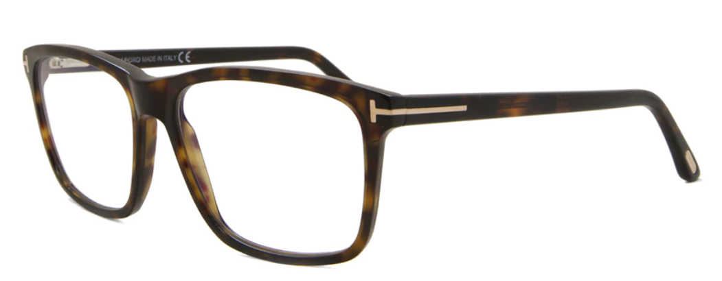 Alexander Daas - Tom Ford FT5479 Eyeglasses - Dark Havana - Side View