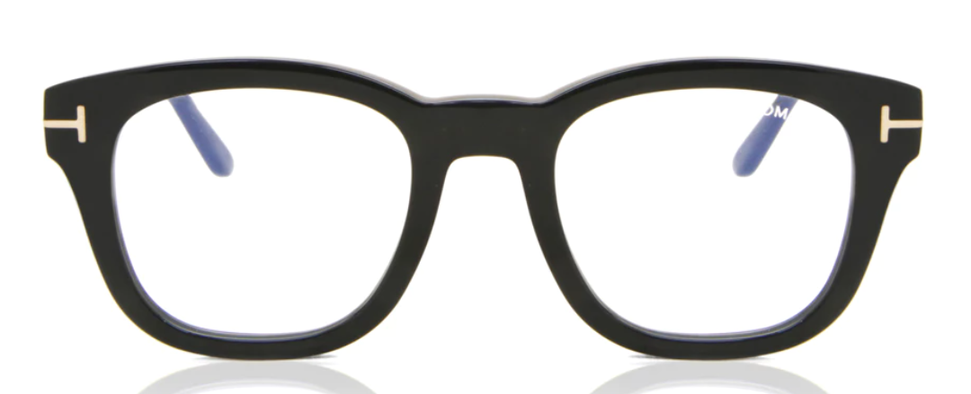 Alexander Daas - Tom Ford FT5542-B Eyeglasses - Black - Front View