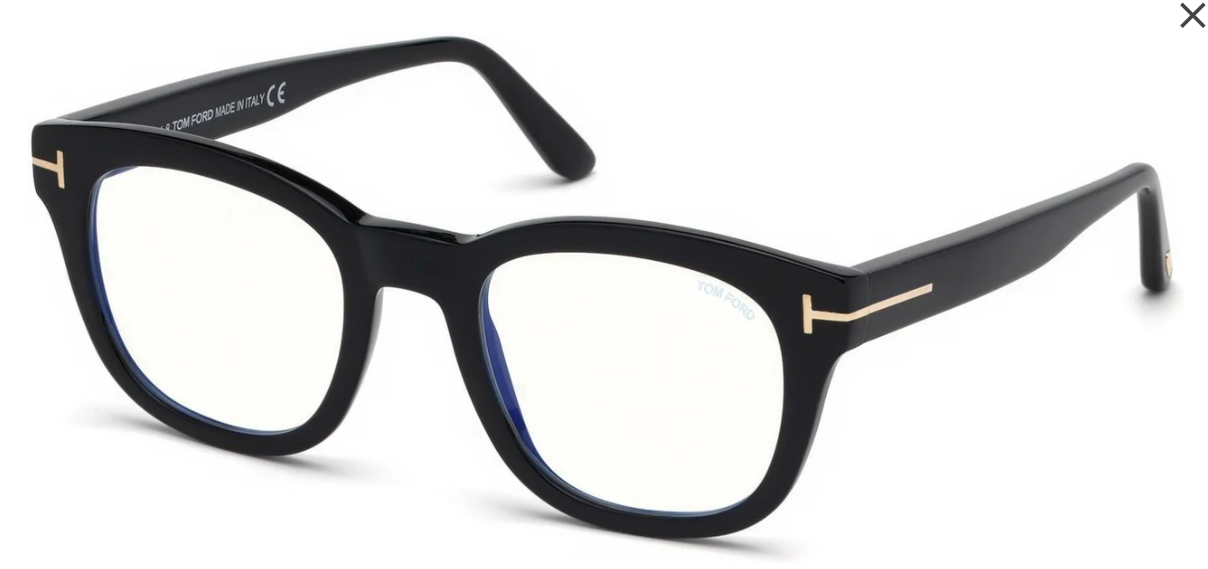 Alexander Daas - Tom Ford FT5542-B Eyeglasses - Black - Side View