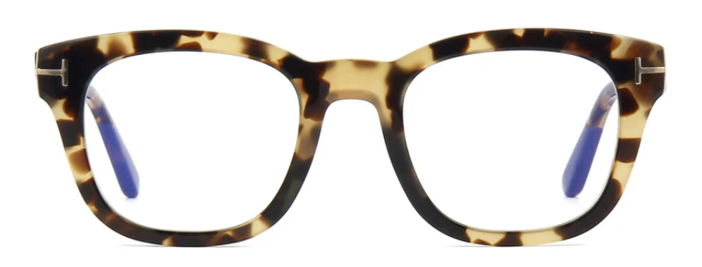 Alexander Daas - Tom Ford FT5542-B Eyeglasses - Colored Havana - Front View