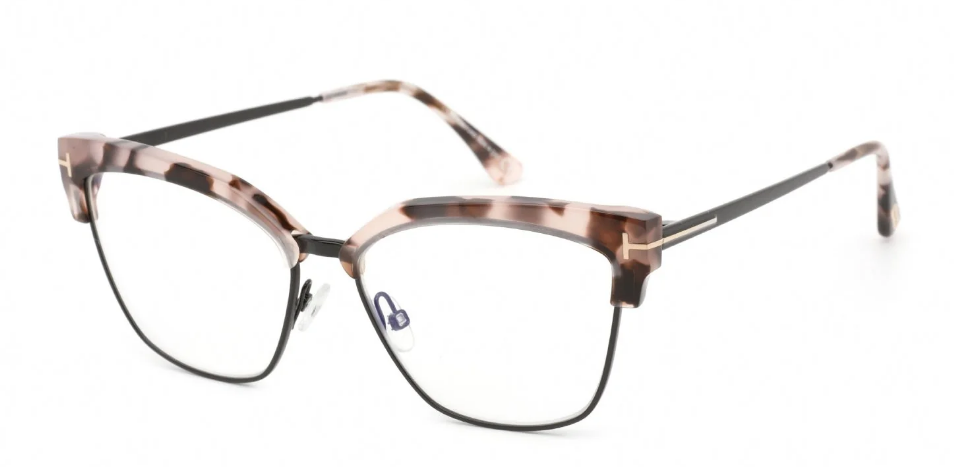 Alexander Daas - Tom Ford FT5547-B Eyeglasses - Blush Havana - Side View