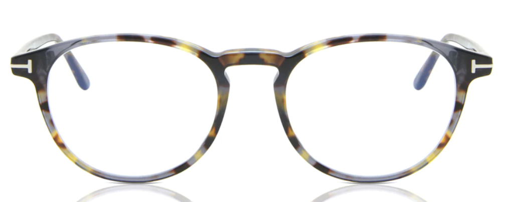 Alexander Daas - Tom Ford FT5803-B Eyeglasses - Colored Havana - Front View